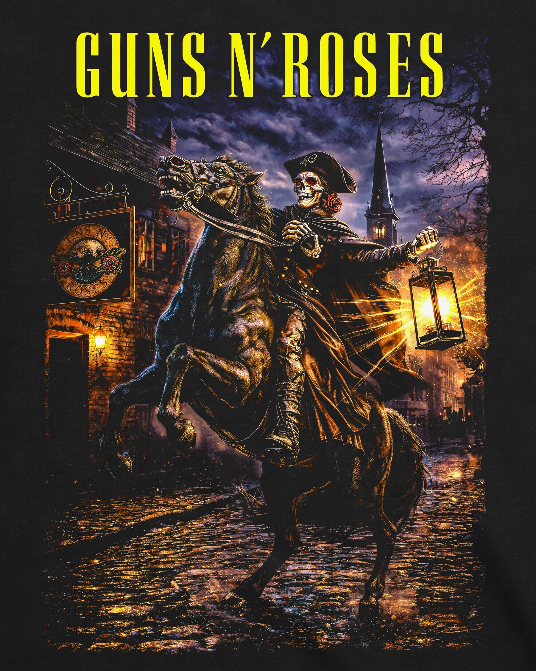 Camiseta Guns N’ Roses – Cavaleiro da Morte