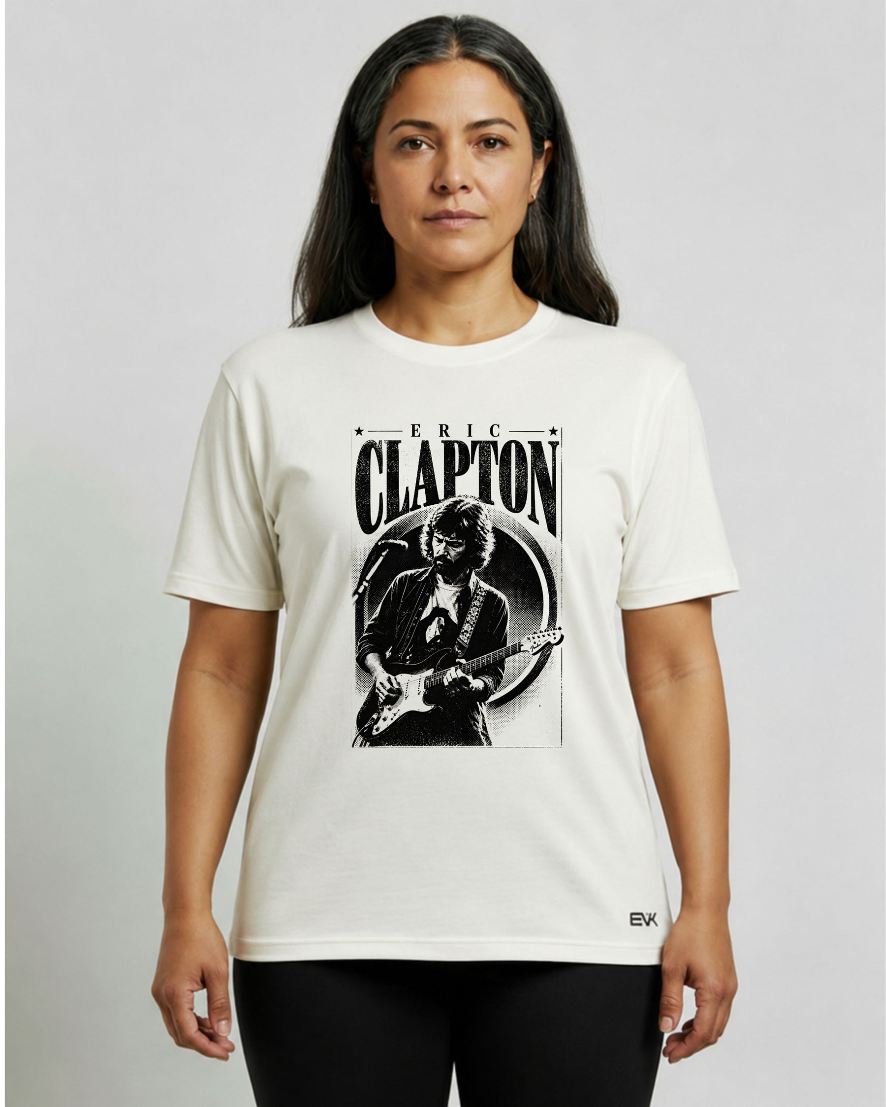 Camiseta Off-White Eric Clapton – Black and White