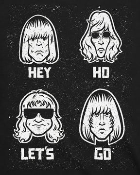 Camiseta Ramones – Hey Ho Let’s Go Cartoon Faces