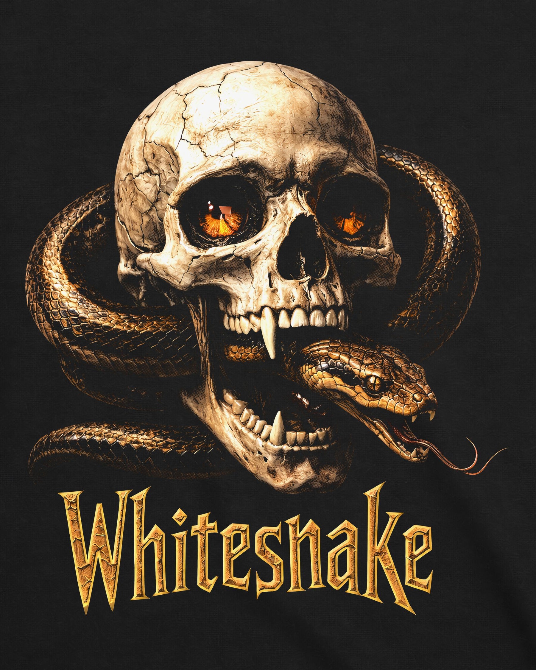 Camiseta Whitesnake – Serpens Albus