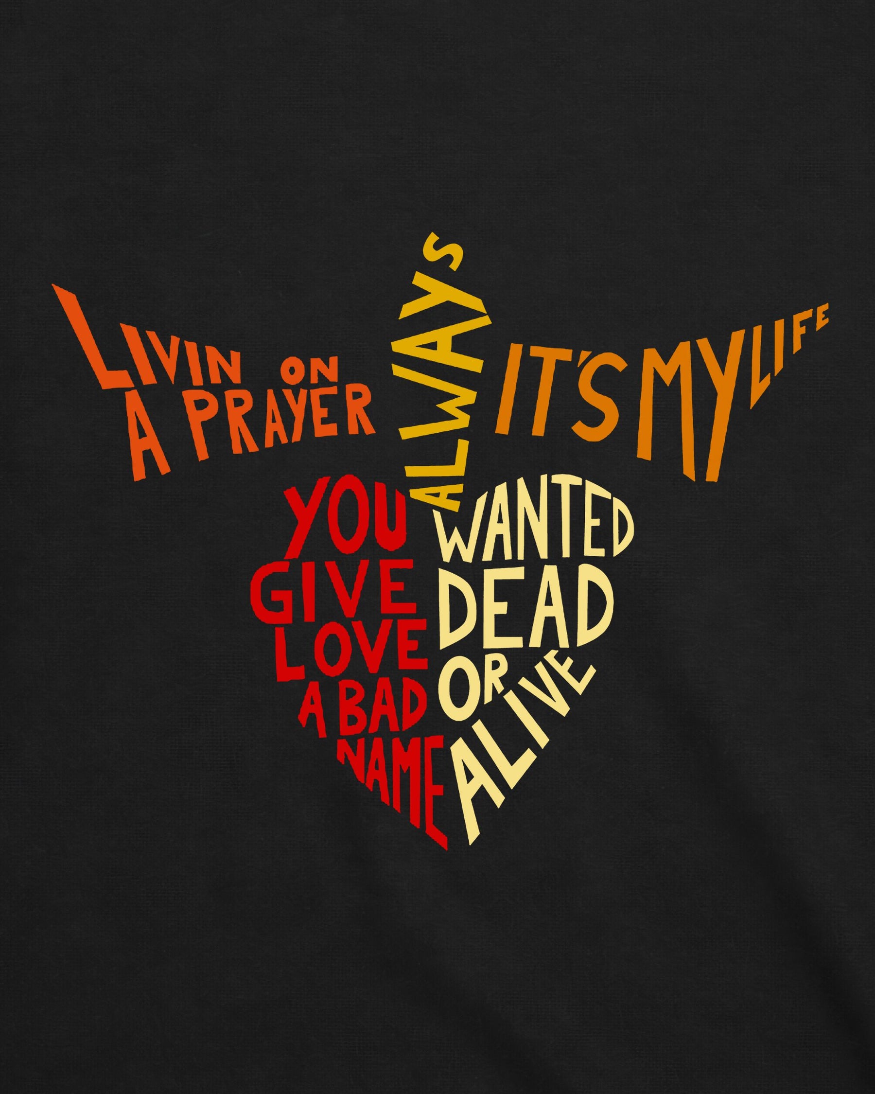 Camiseta Bon Jovi – Best Songs for the Heart