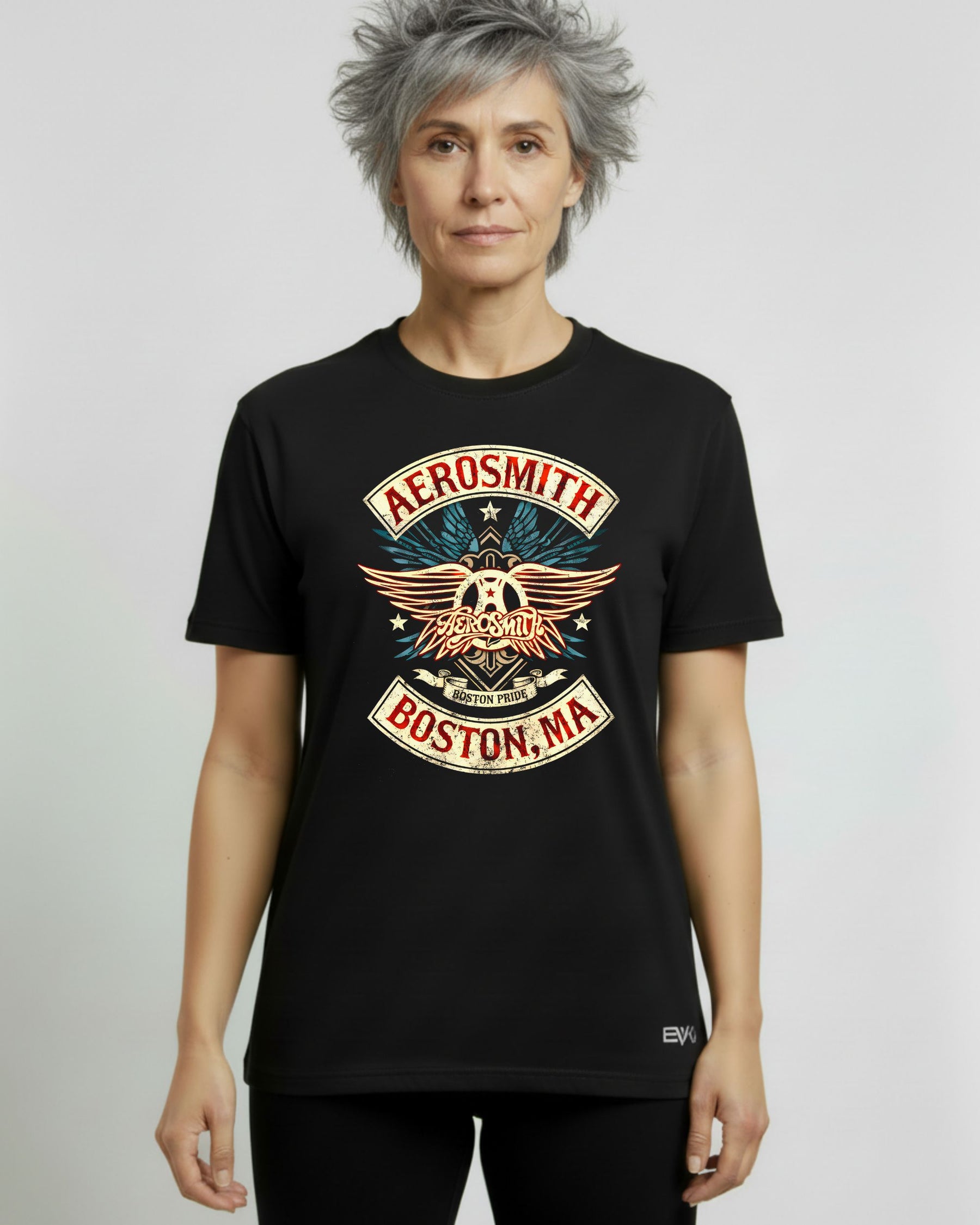 Camiseta Aerosmith – Boston Shield Pride