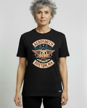 Camiseta Aerosmith – Boston Shield Pride