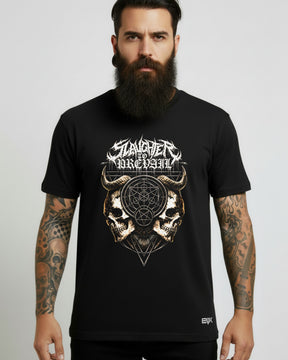 Camiseta Slaughter to Prevail – Geometric Demon Skull