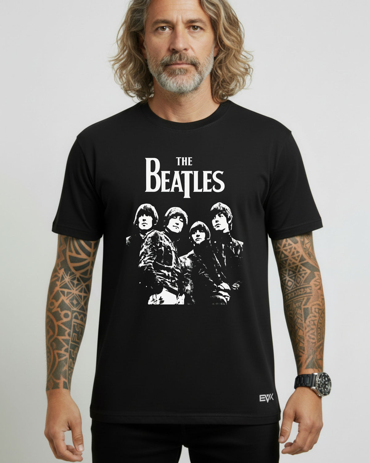 Camiseta The Beatles – Faces