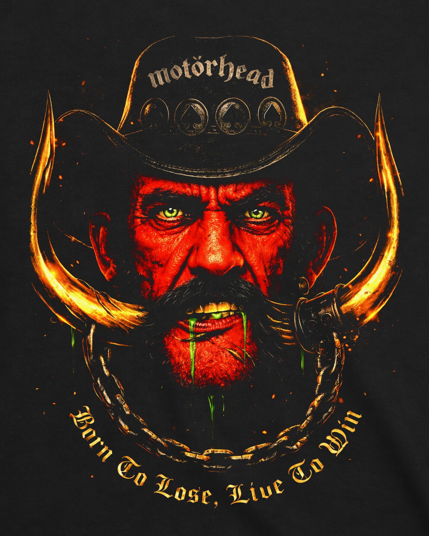 Camiseta Motörhead – Born To Lose Live To Win