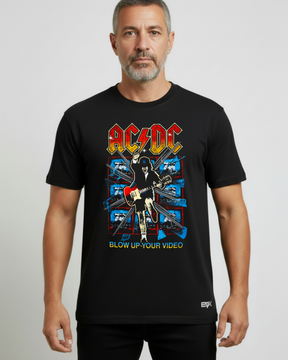 Camiseta AC/DC – Blow Up Your Video
