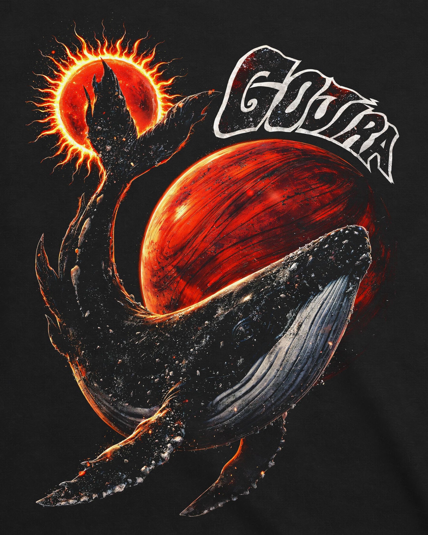 Camiseta Gojira – Whale Sun Moon