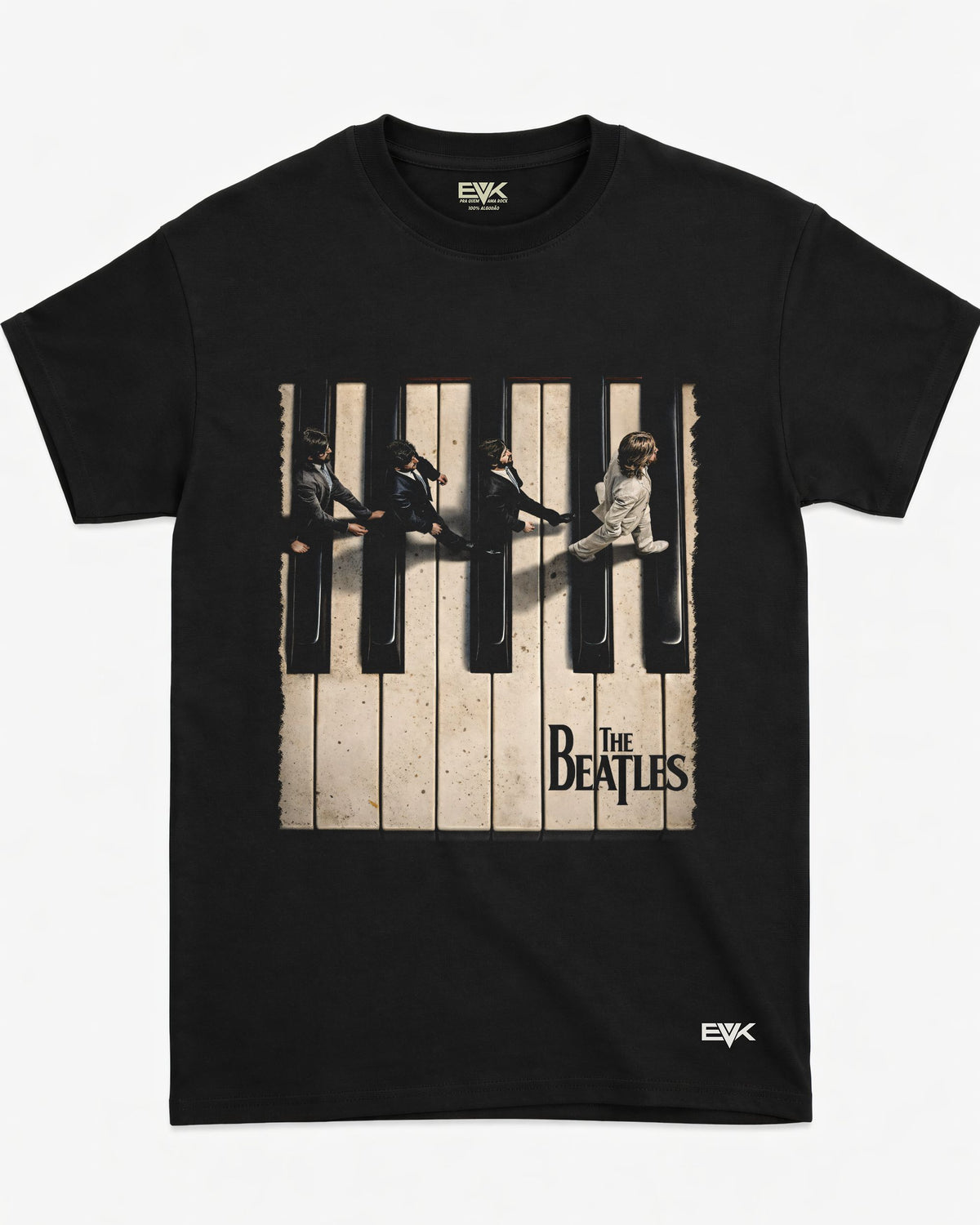 Camiseta The Beatles – Piano