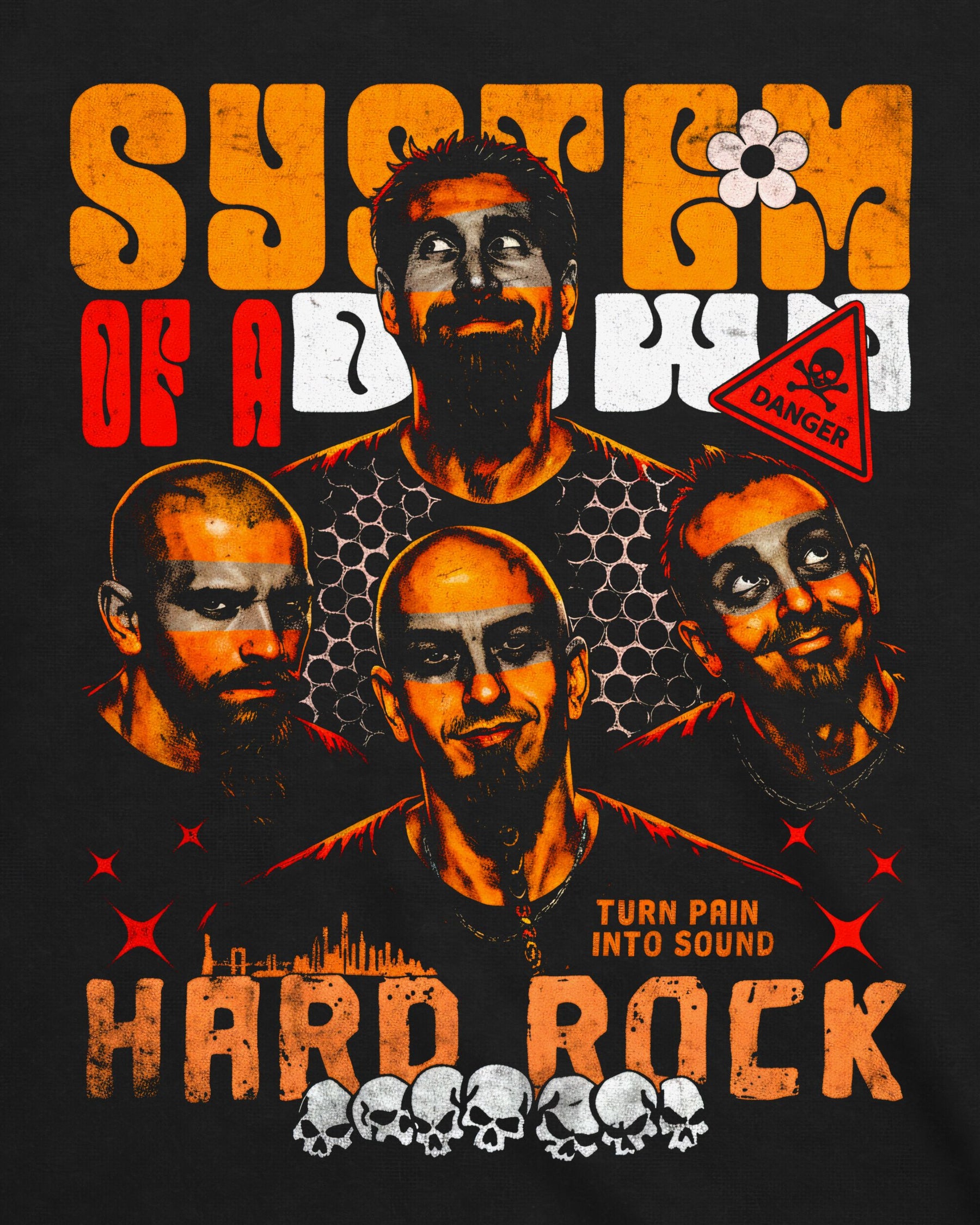 Camiseta System of a Down – Turn Pain Into Sound