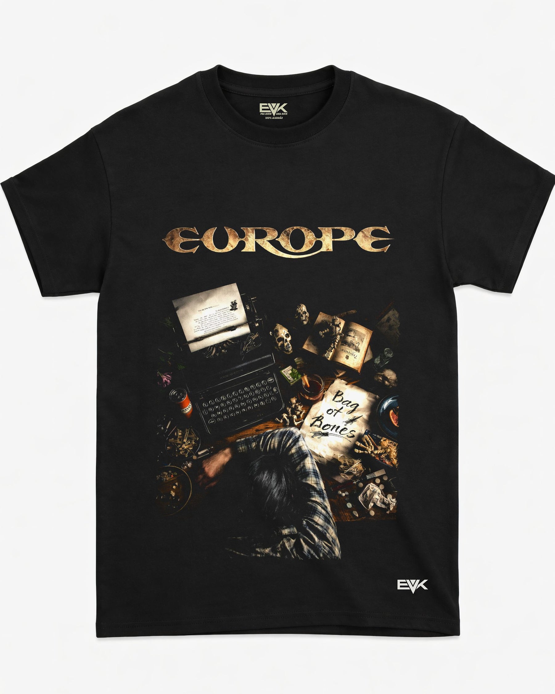 Camiseta Europe – Bag of Bones