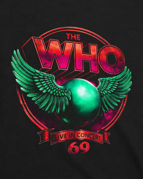 Camiseta The Who – Live In Concert 69'