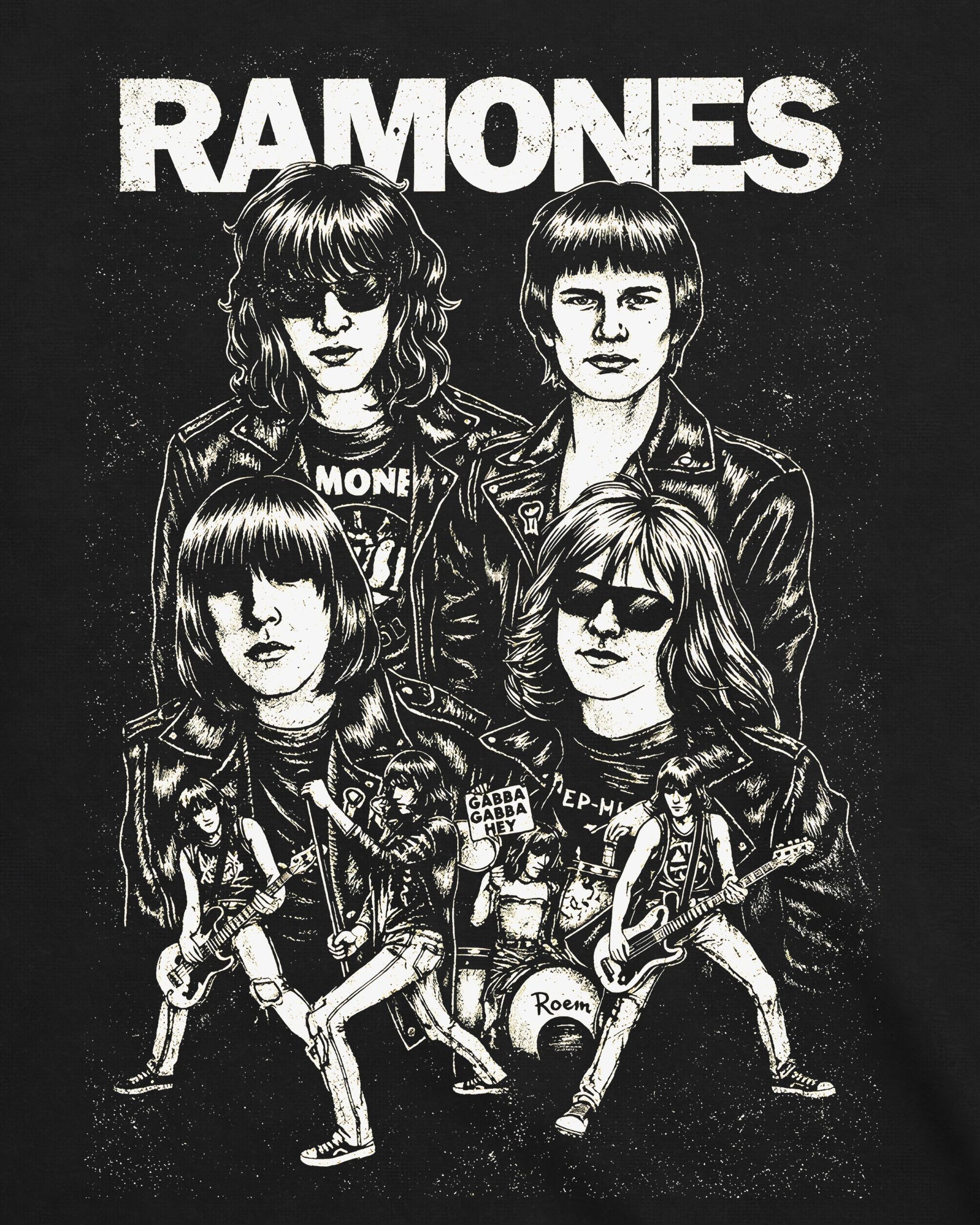 Camiseta Ramones – Cartoon Live Show
