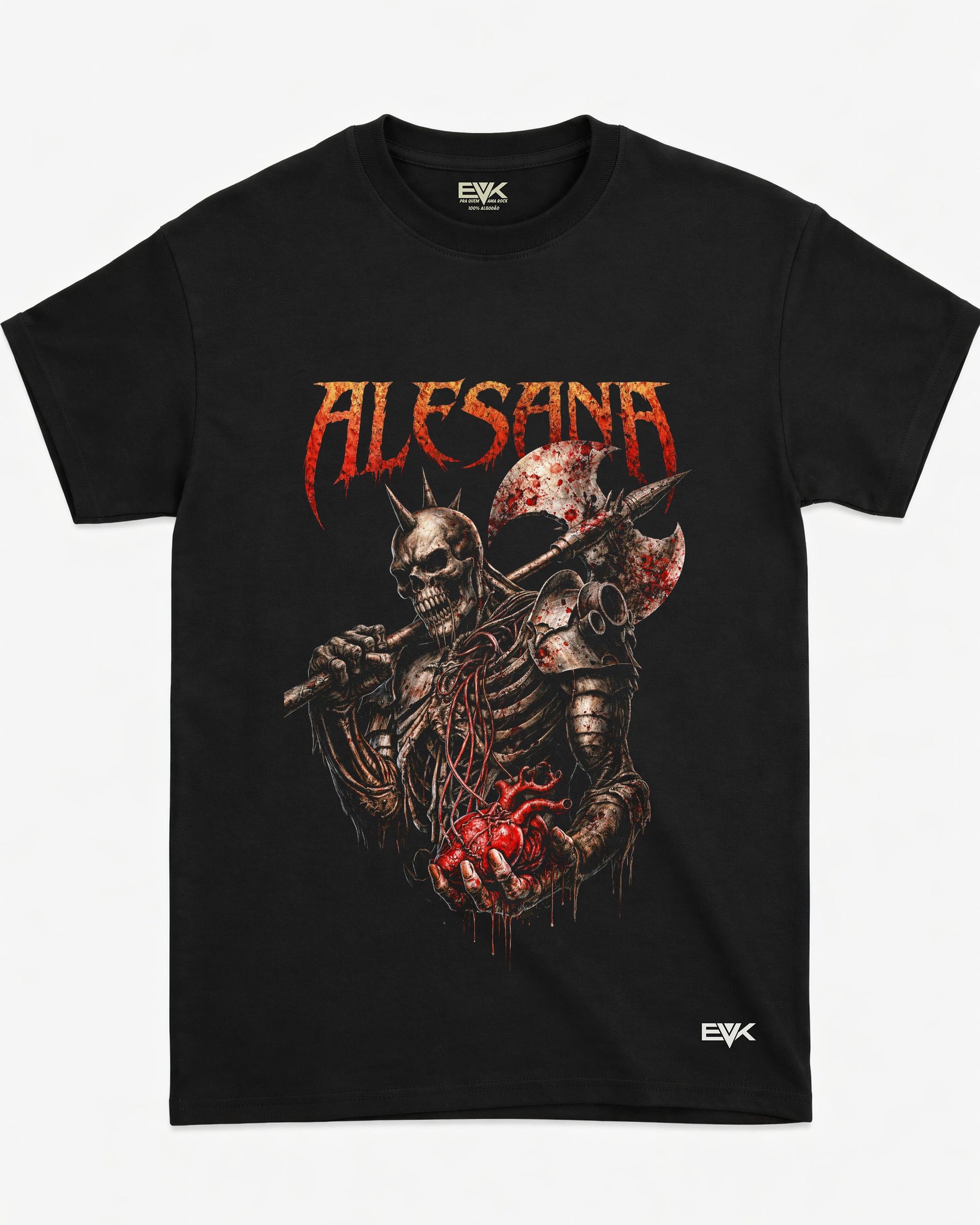 Camiseta Alesana – Warrior Skull
