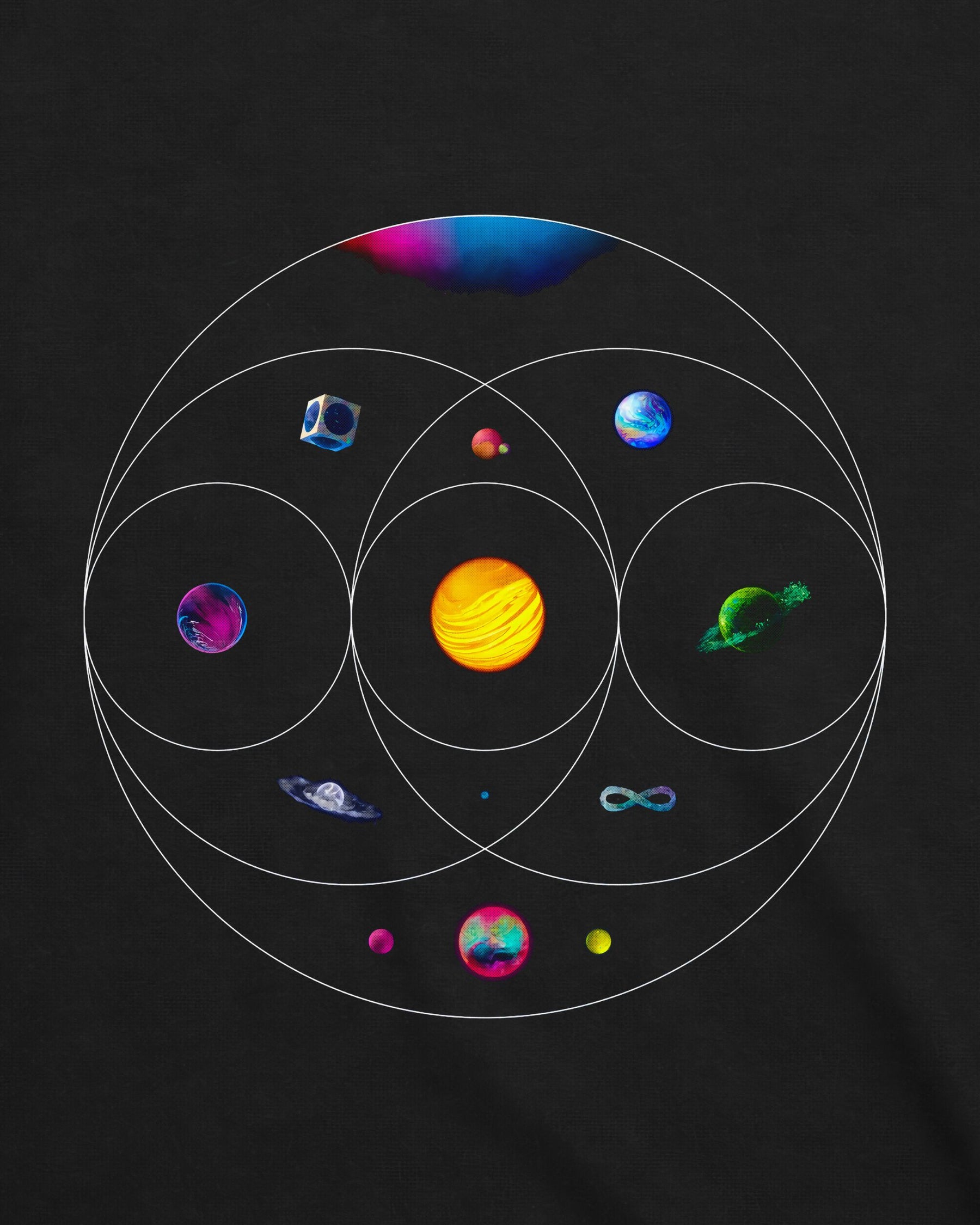 Camiseta Coldplay – Music of the Spheres