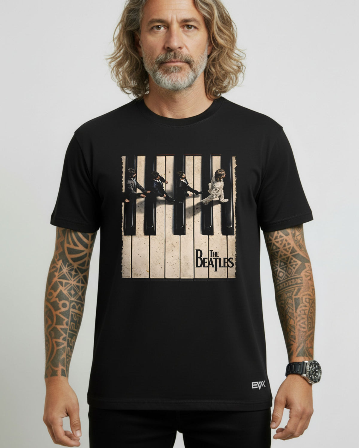 Camiseta The Beatles – Piano