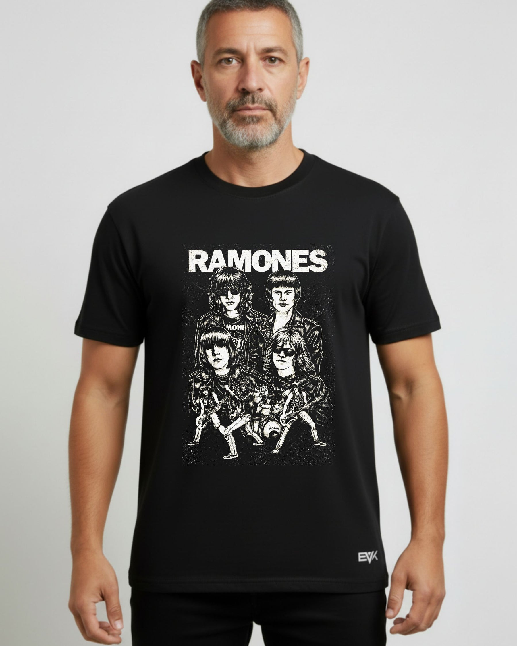 Camiseta Ramones – Cartoon Live Show