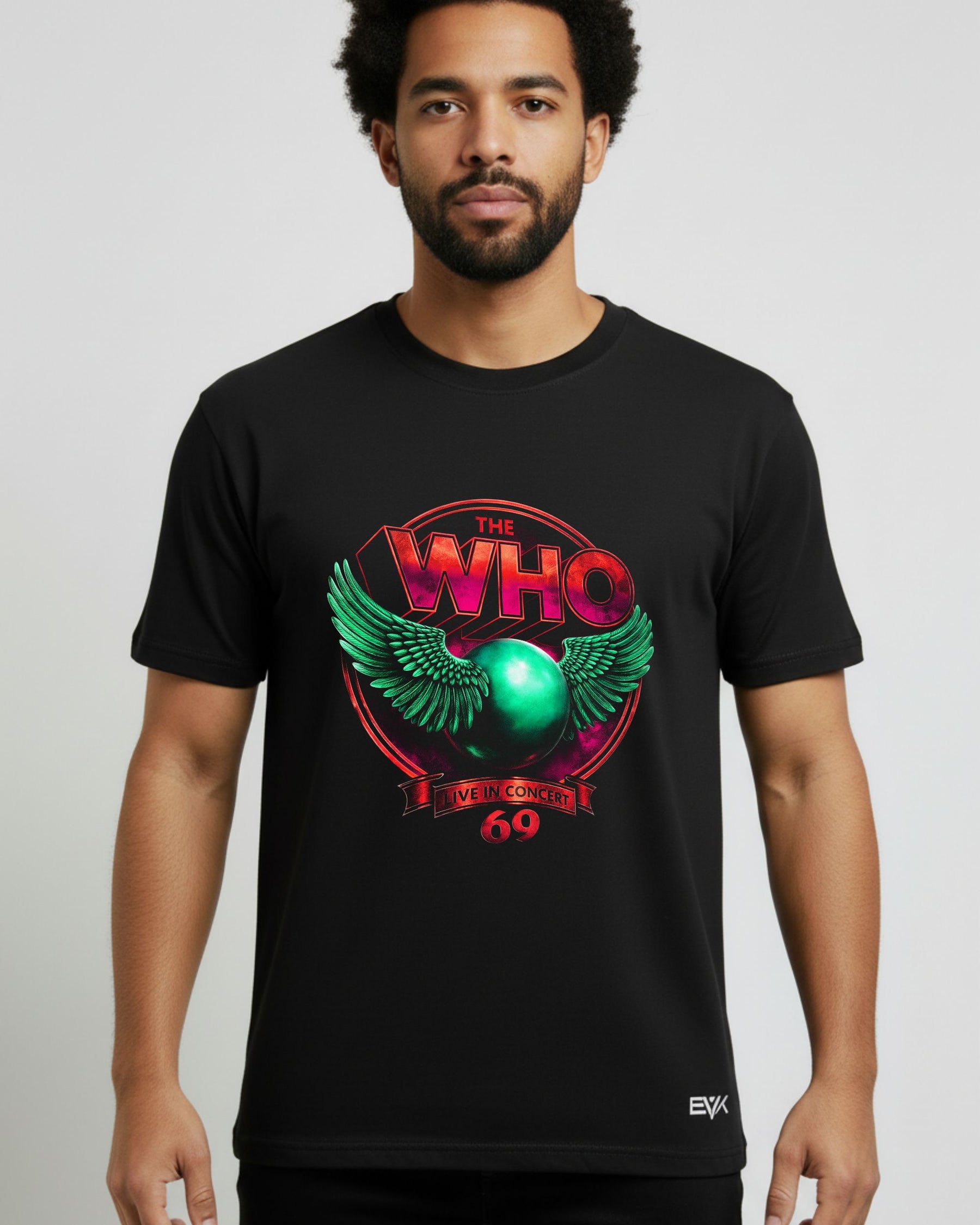 Camiseta The Who – Live In Concert 69'