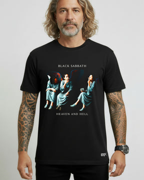 Camiseta Black Sabbath – Heaven and Hell – Smoking Angels