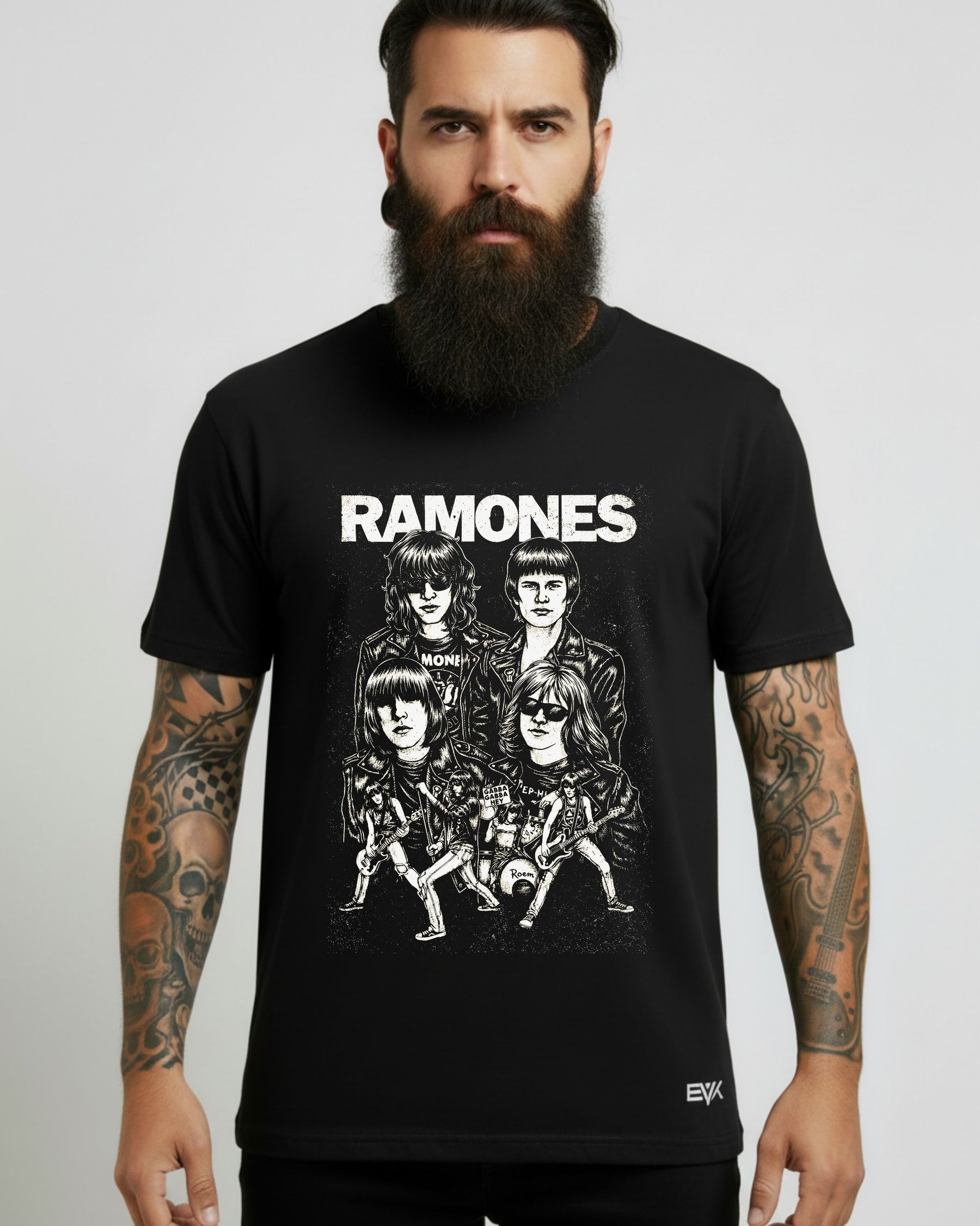Camiseta Ramones – Cartoon Live Show