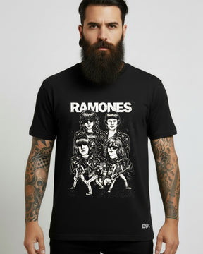 Camiseta Ramones – Cartoon Live Show