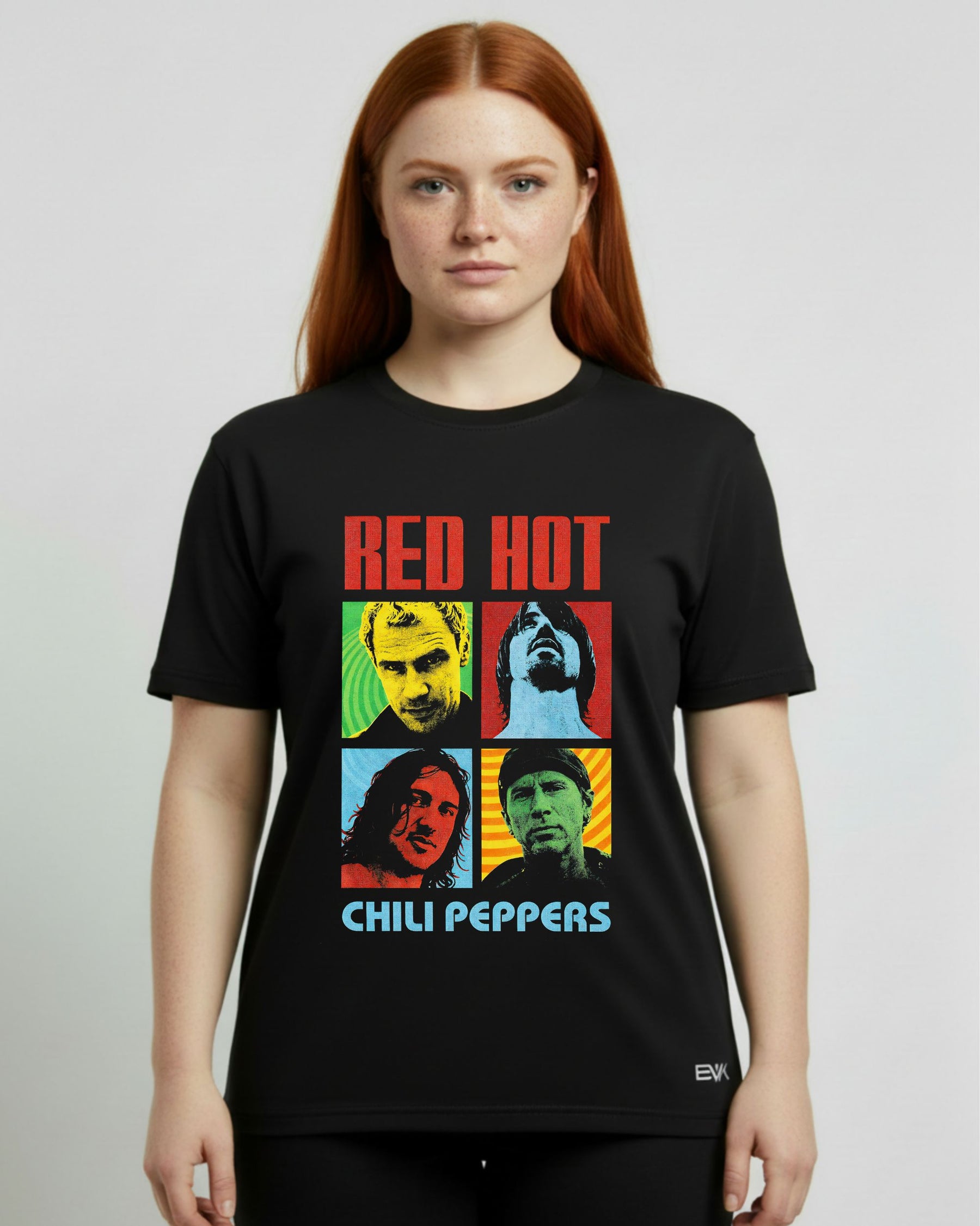 Camiseta Red Hot Chili Peppers – Mosaico Retrô