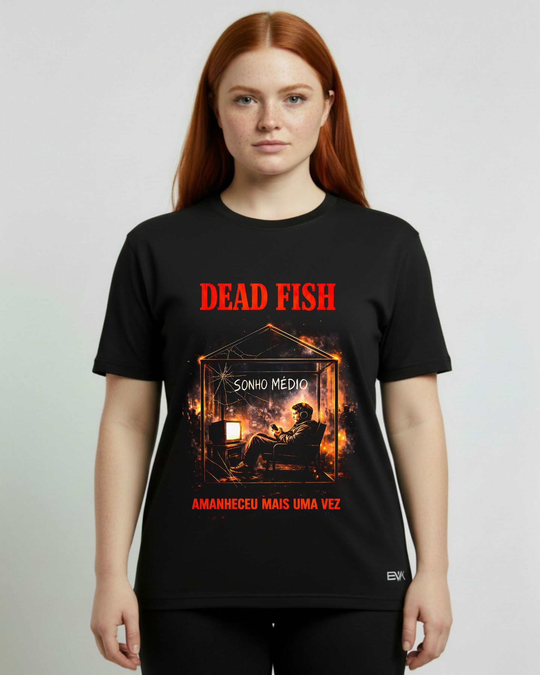 Camiseta Dead Fish – Amanheceu Mais Uma Vez – Sonho Médio