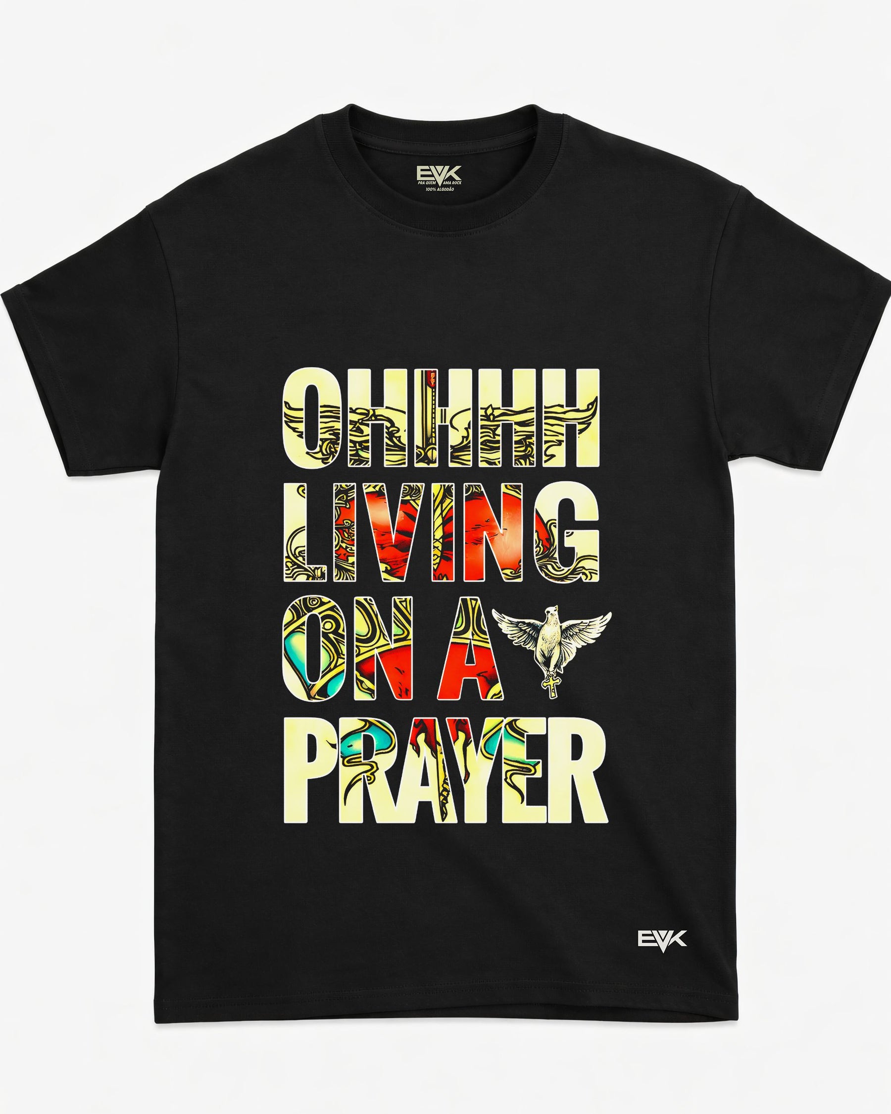 Camiseta Bon Jovi – Livin’ on a Prayer