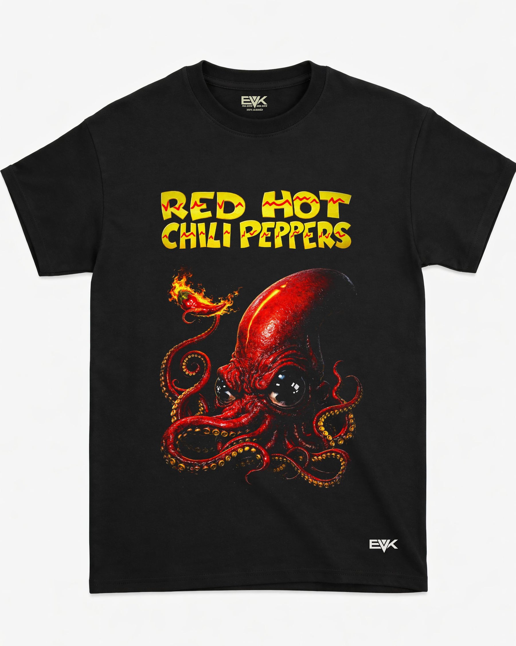 Camiseta Red Hot Chili Peppers – Positive Mental Octopus
