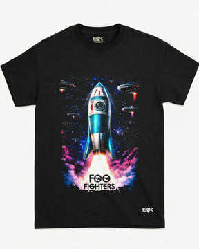 Camiseta Foo Fighters – Space Rocket Poster