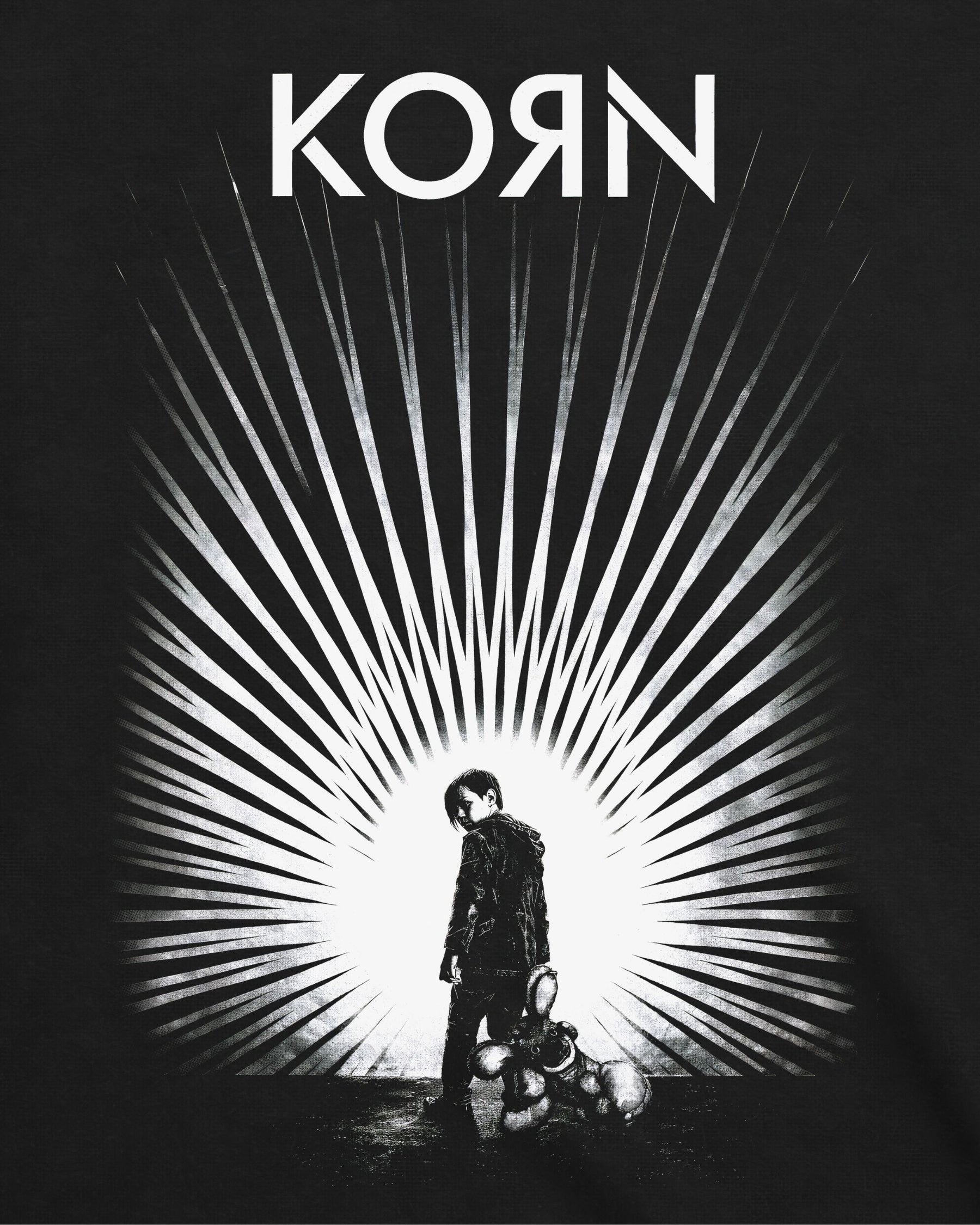 Camiseta Korn – Untouchables Black & White