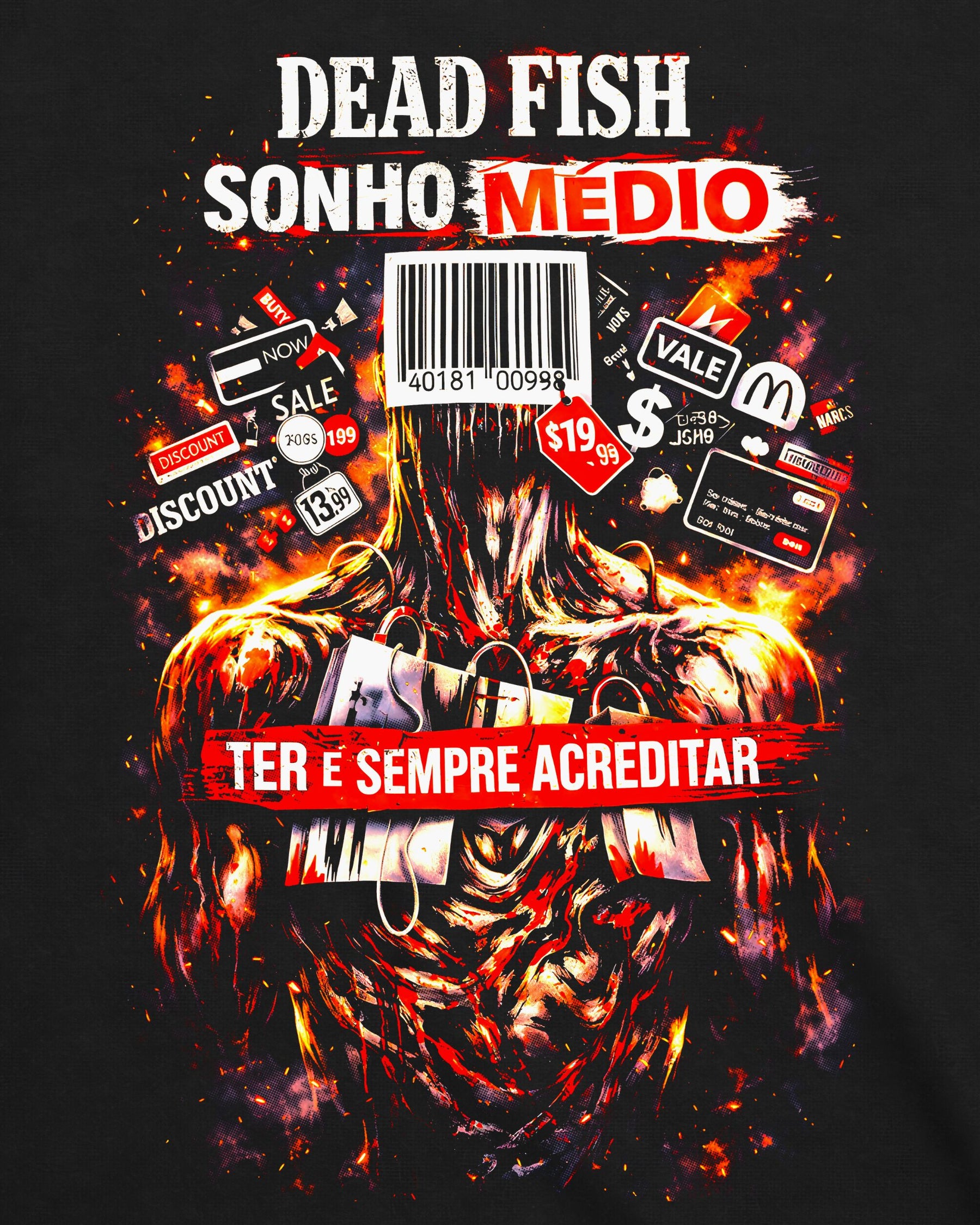 Camiseta Dead Fish – Sonho Médio