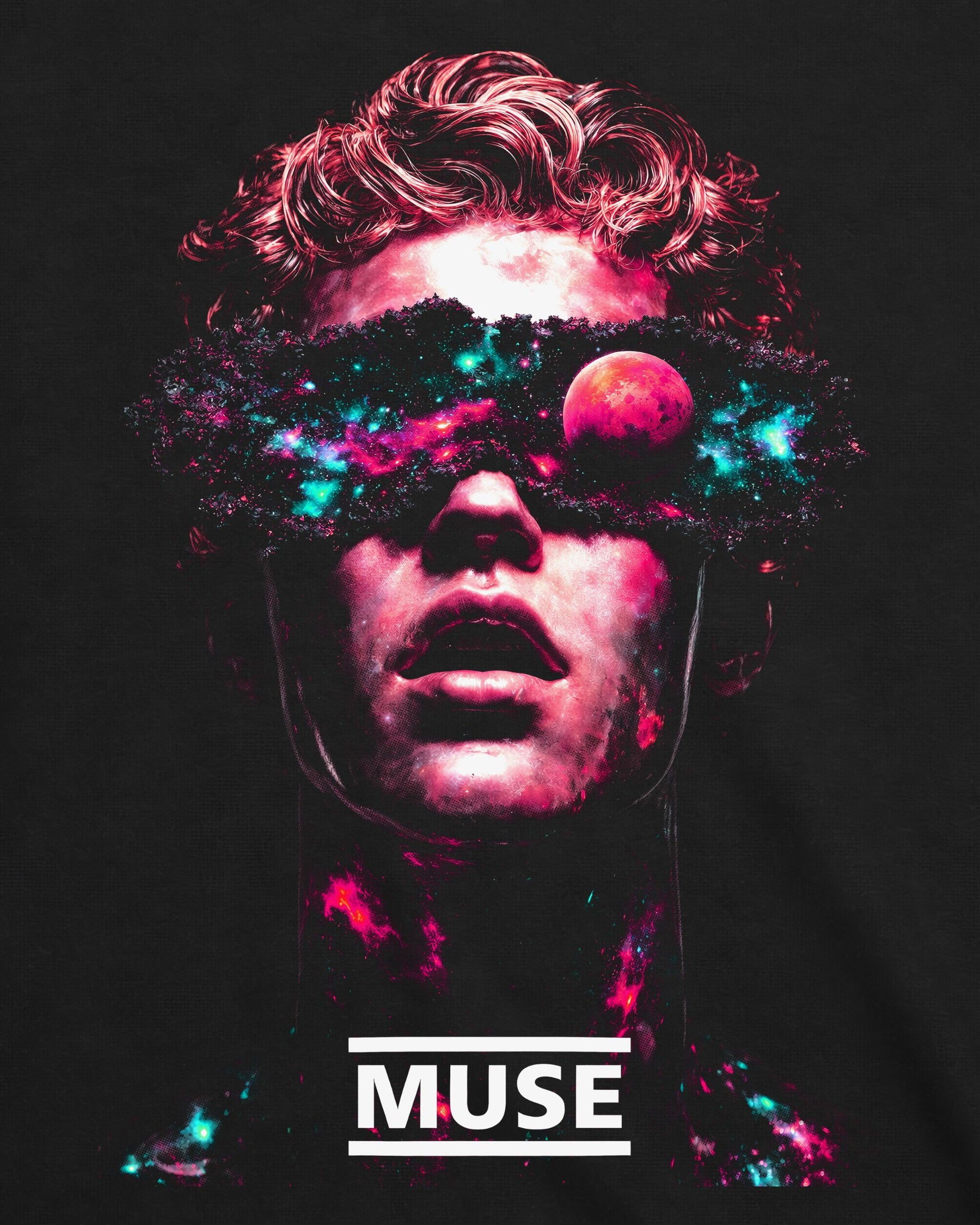 Camiseta Muse – Simulation Theory Galaxy