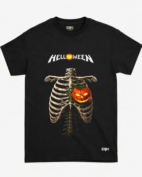 Camiseta Helloween – Pumpkin Ribcage