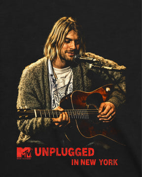 Camiseta Nirvana – Kurt Acoustic Unplugged MTV