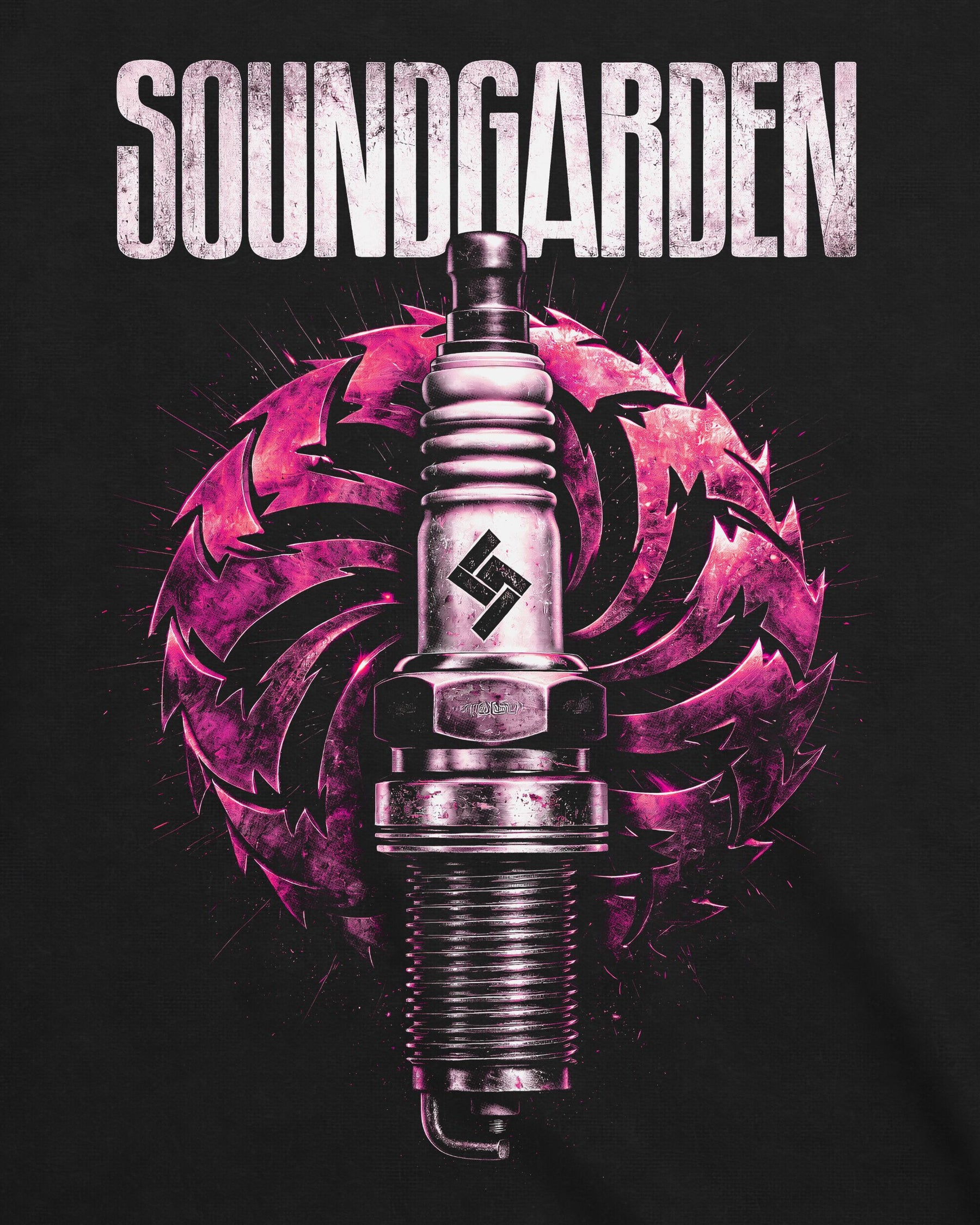 Camiseta Soundgarden – Badmotorfinger Spark