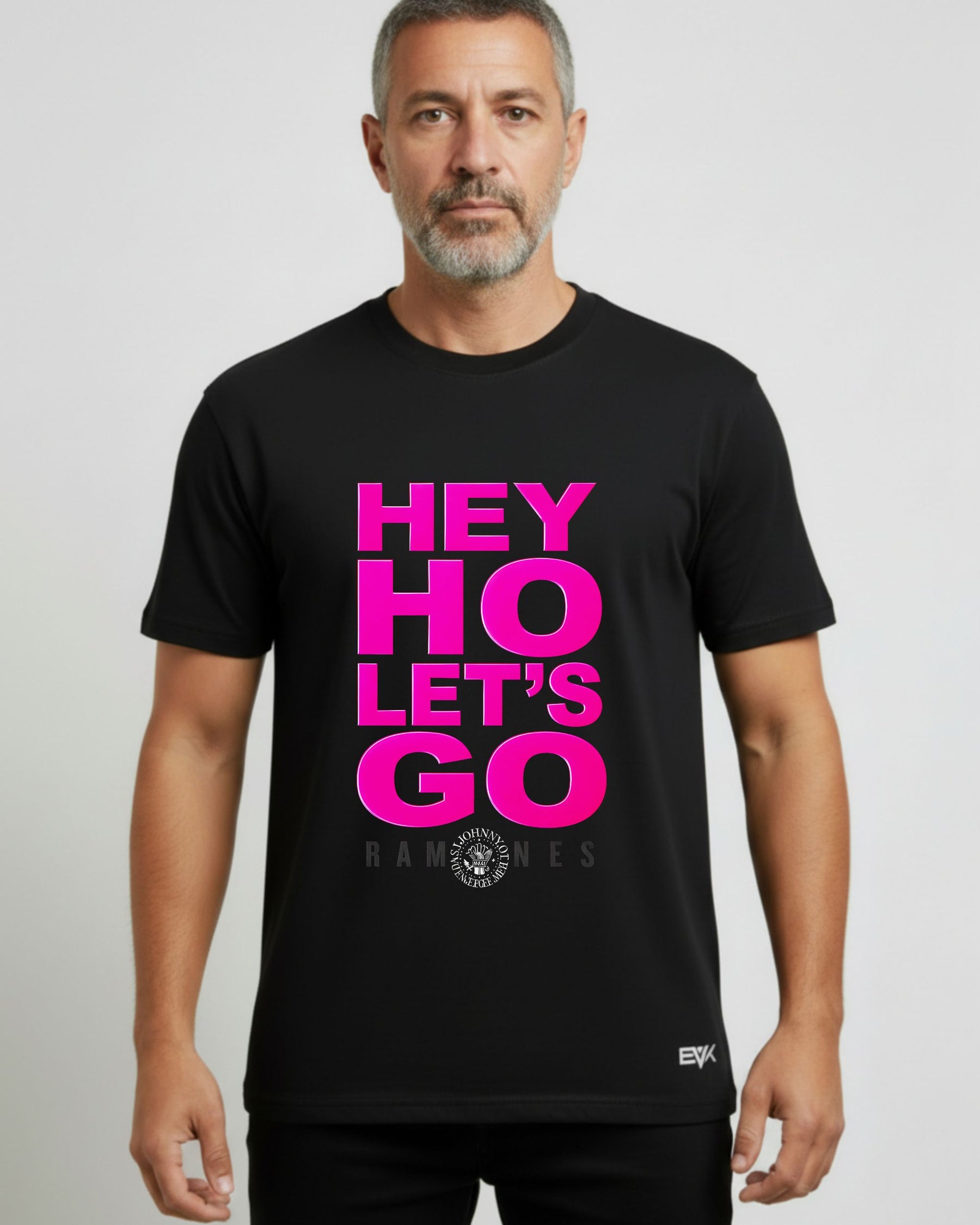 Camiseta Ramones – Pink Retrô Logo