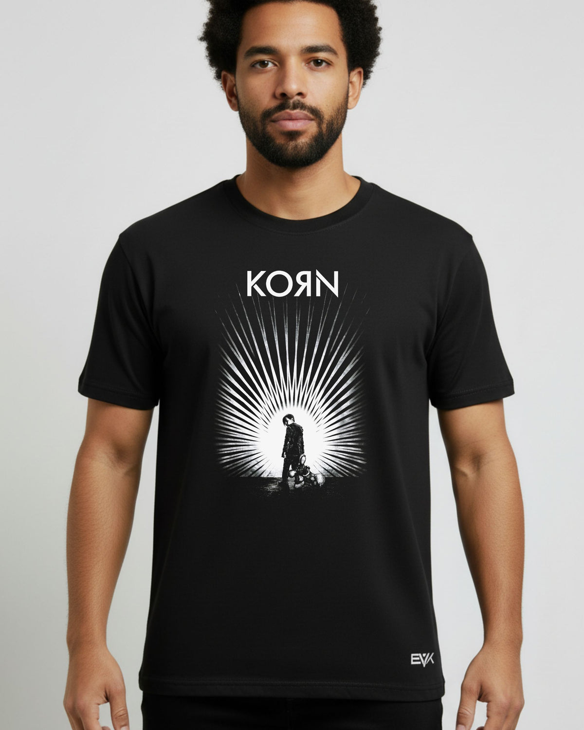 Camiseta Korn – Untouchables Black & White
