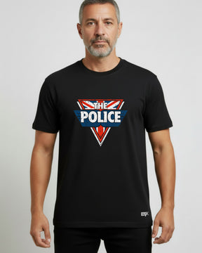 Camiseta The Police – Vintage Flag