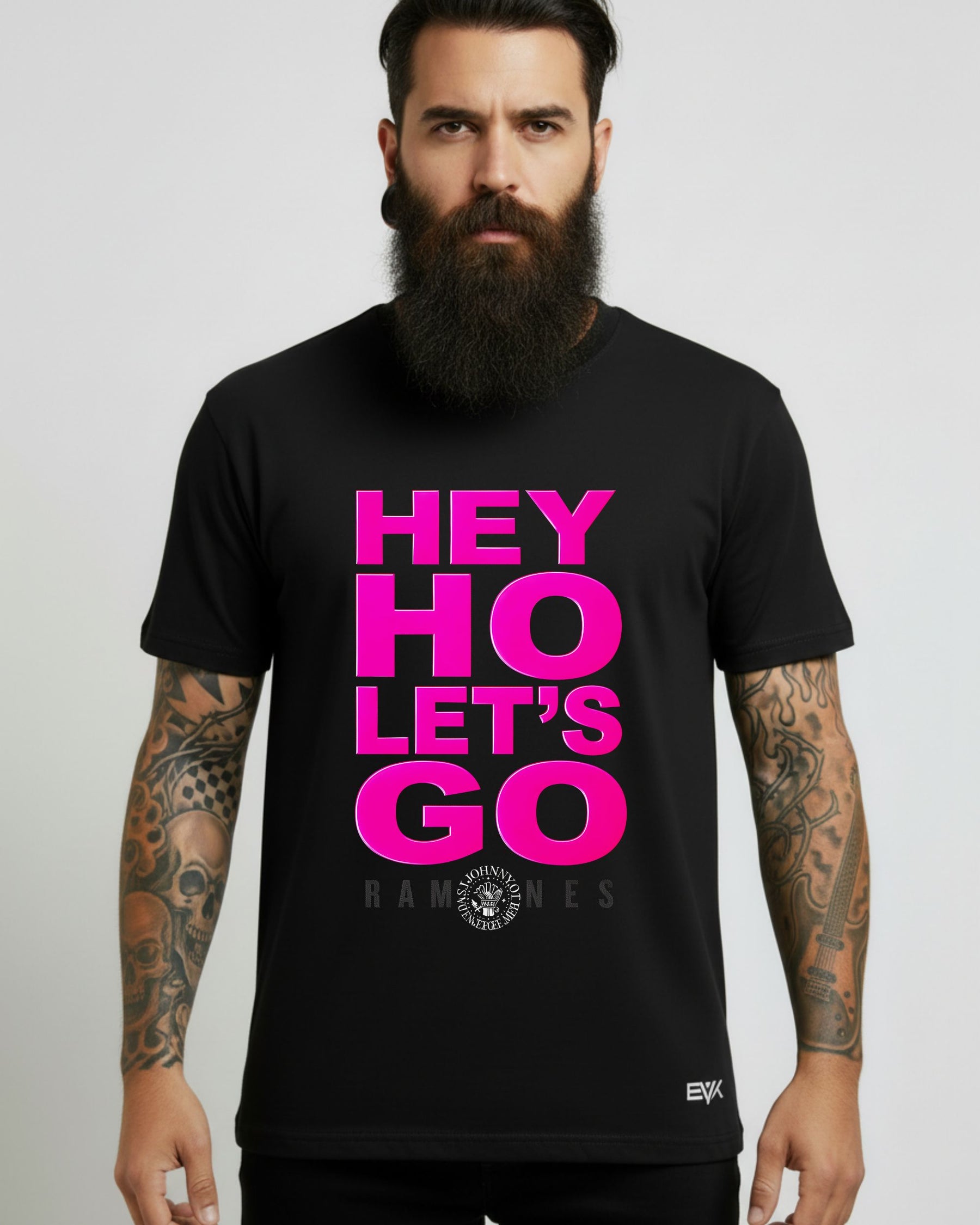 Camiseta Ramones – Pink Retrô Logo