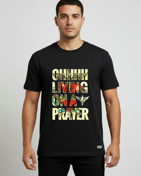 Camiseta Bon Jovi – Livin’ on a Prayer