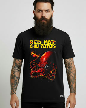 Camiseta Red Hot Chili Peppers – Positive Mental Octopus