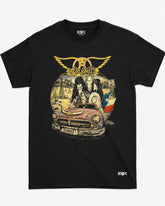 Camiseta Aerosmith – Drive to Cuba Cartoon