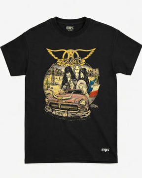 Camiseta Aerosmith – Drive to Cuba Cartoon