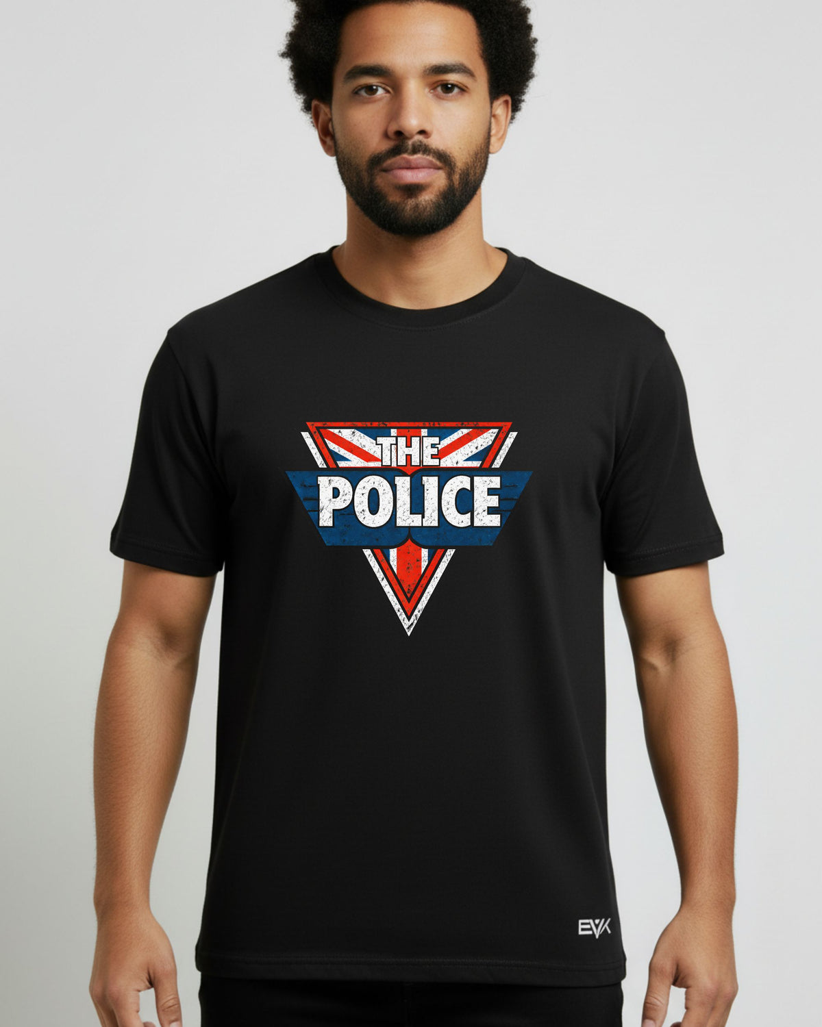 Camiseta The Police – Vintage Flag