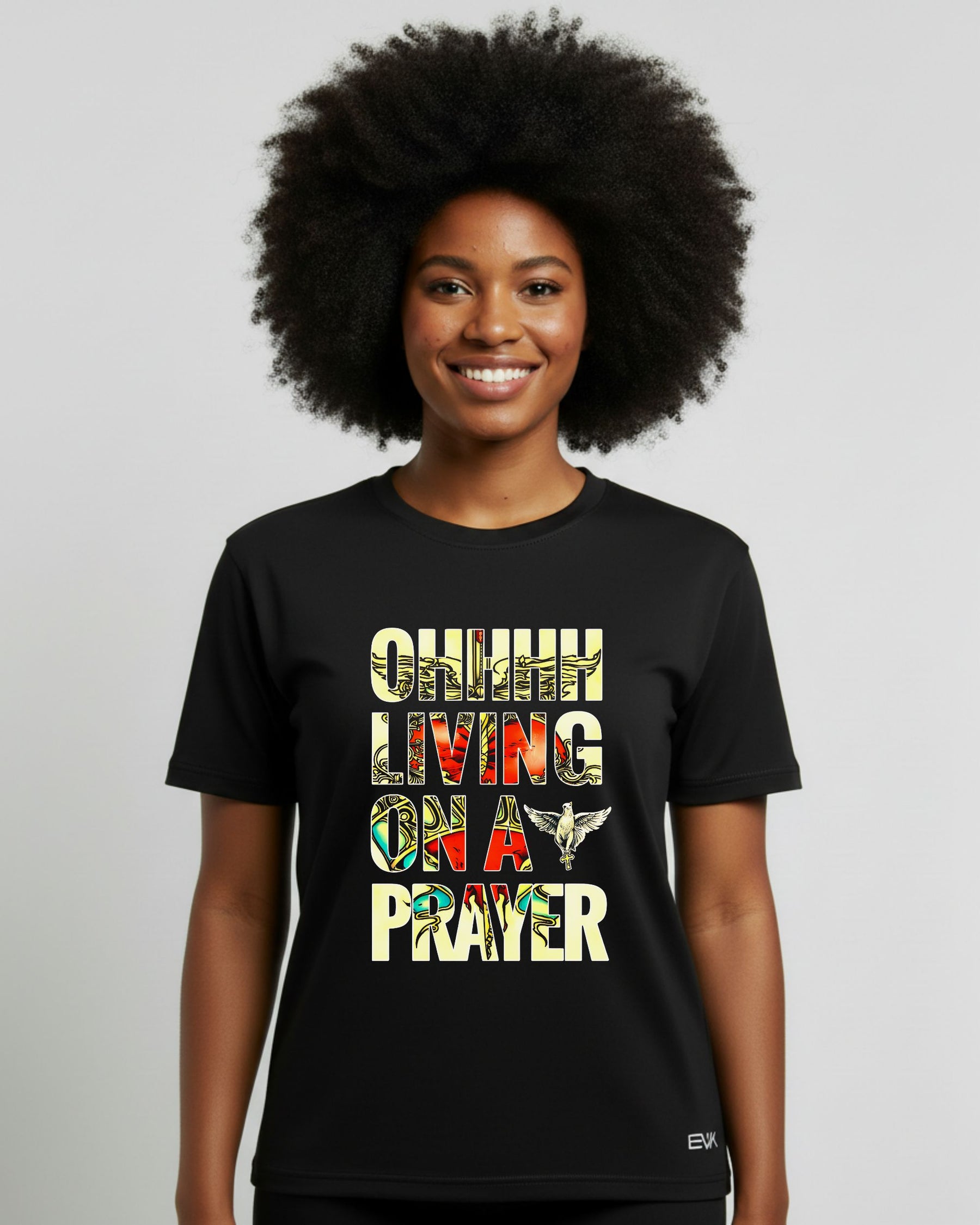 Camiseta Bon Jovi – Livin’ on a Prayer
