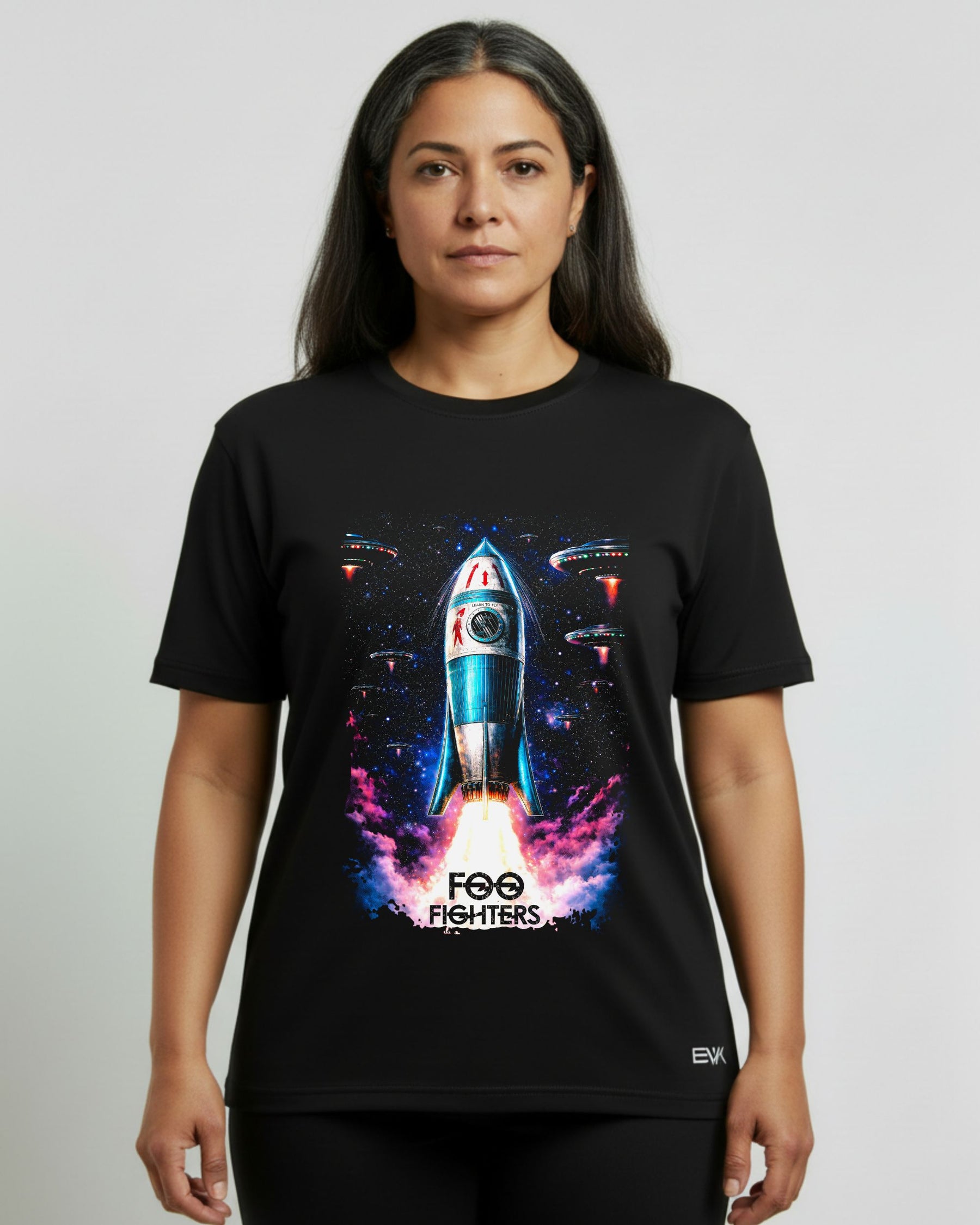 Camiseta Foo Fighters – Space Rocket Poster