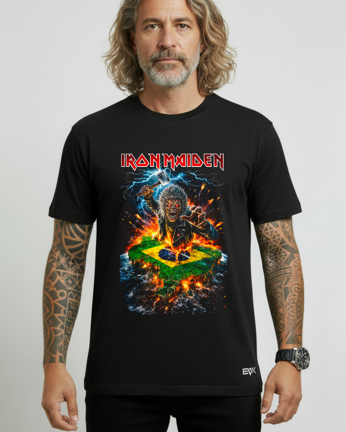 Camiseta Iron Maiden – Brasil