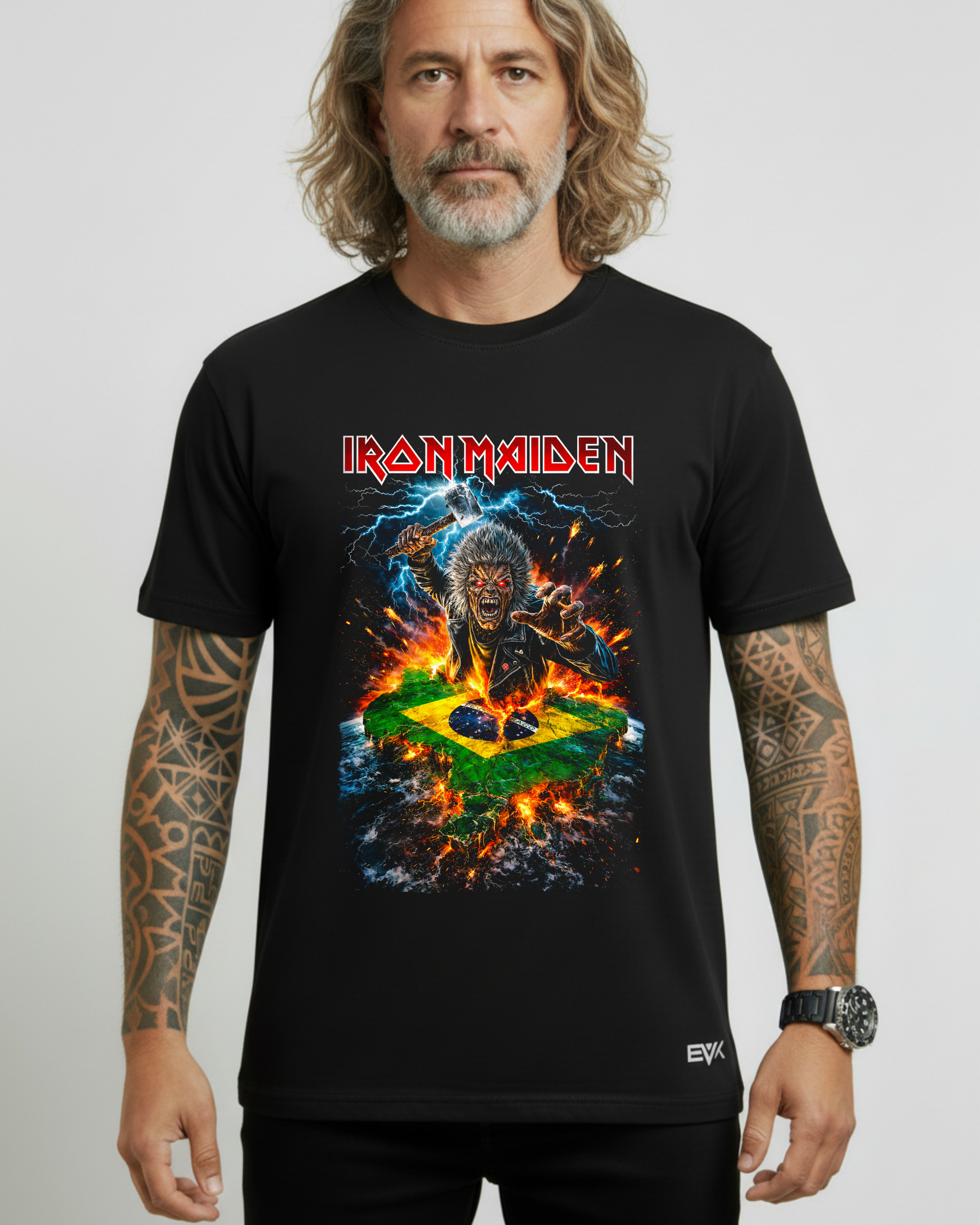 Camiseta Iron Maiden – Brasil