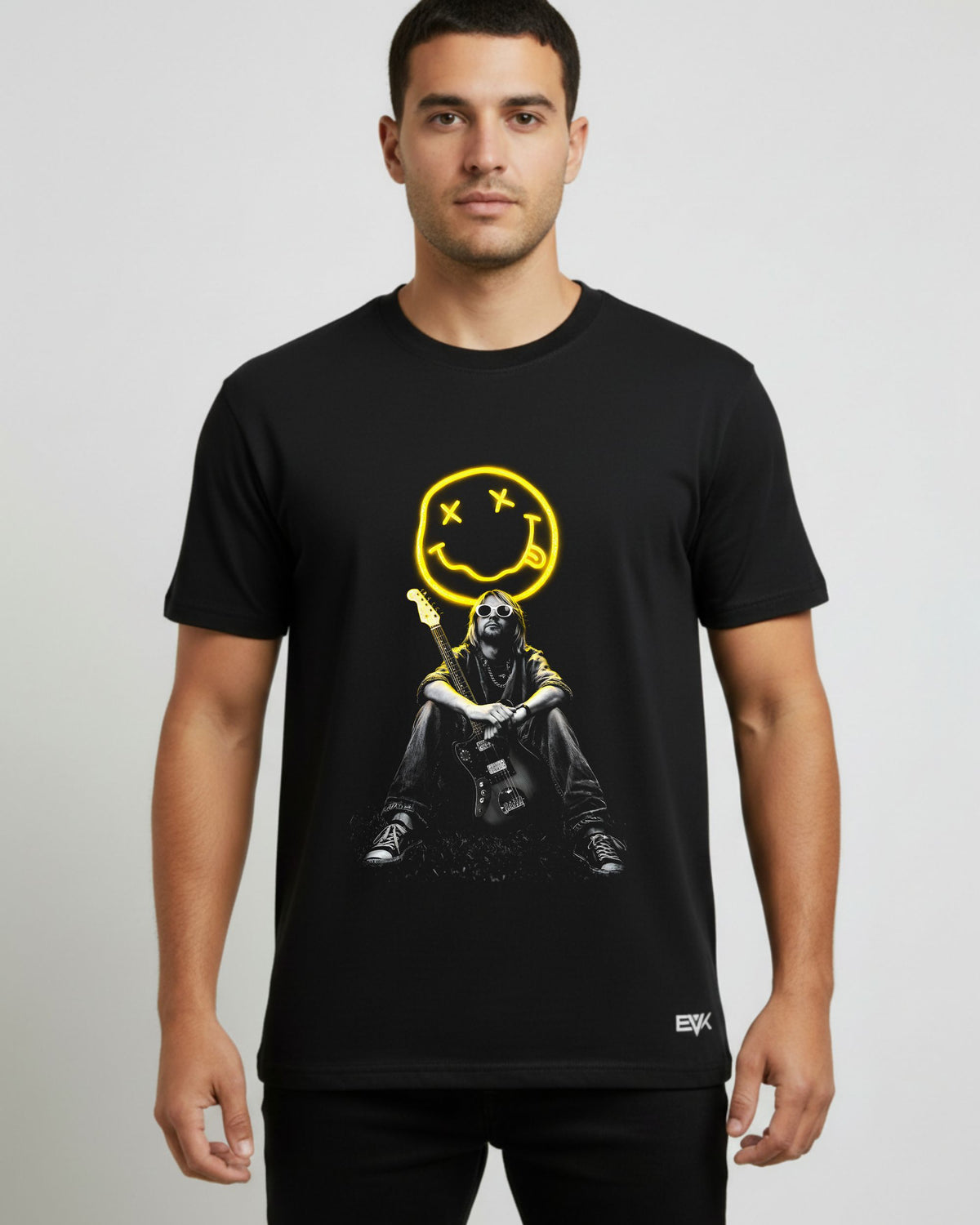 Camiseta Nirvana – Smile Kurt Face